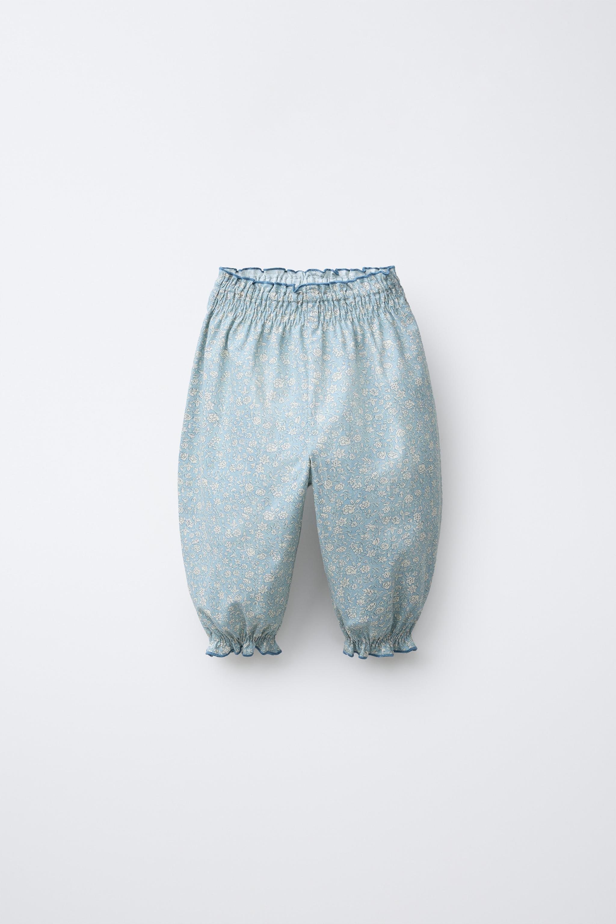 FLORAL PRINT PANTS